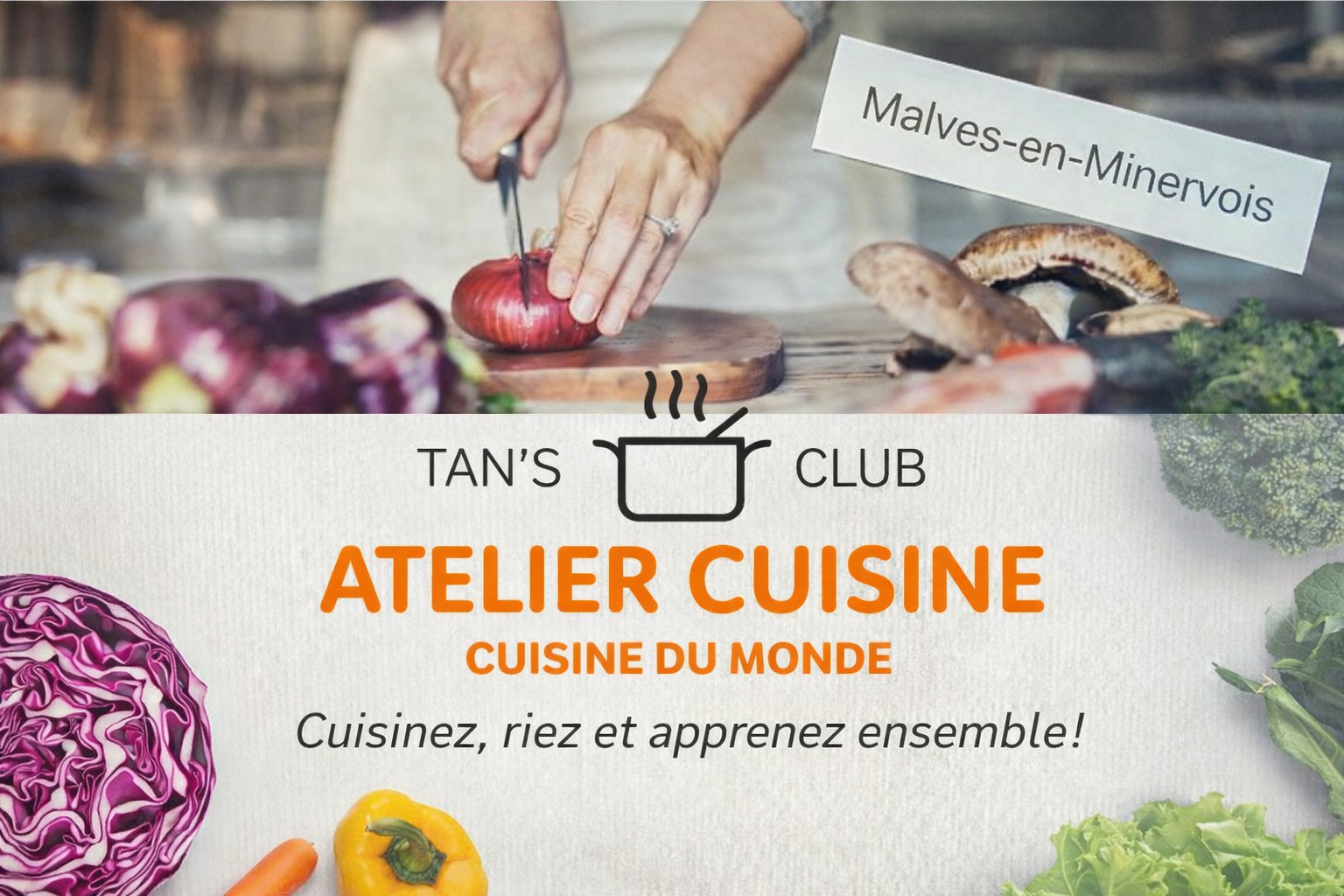 Ateliers cuisine à Malves-en-Minervois