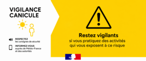 Vigilance jaune Canicule